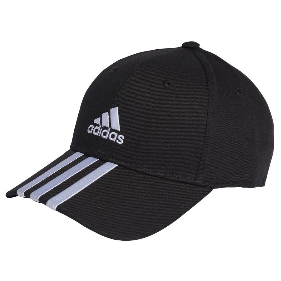 Bilde av Adidas Baseball Caps 3-stripes - Sort/hvit, Størrelse ['one Size']