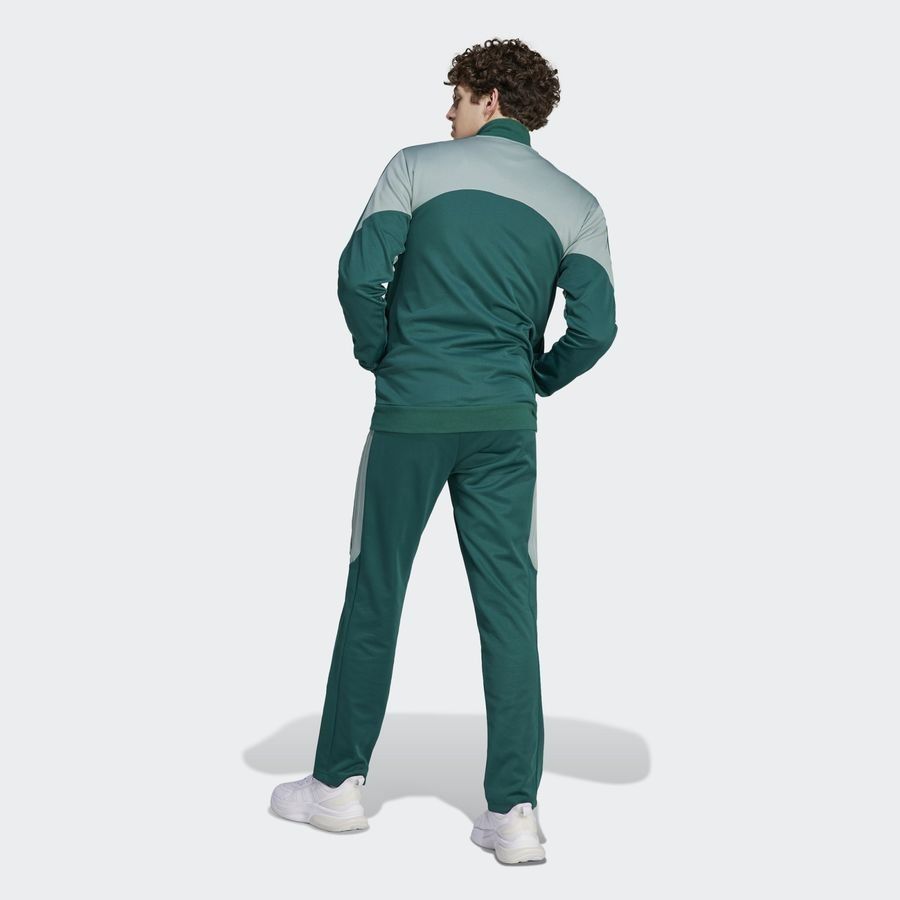 Green and white tracksuit deals