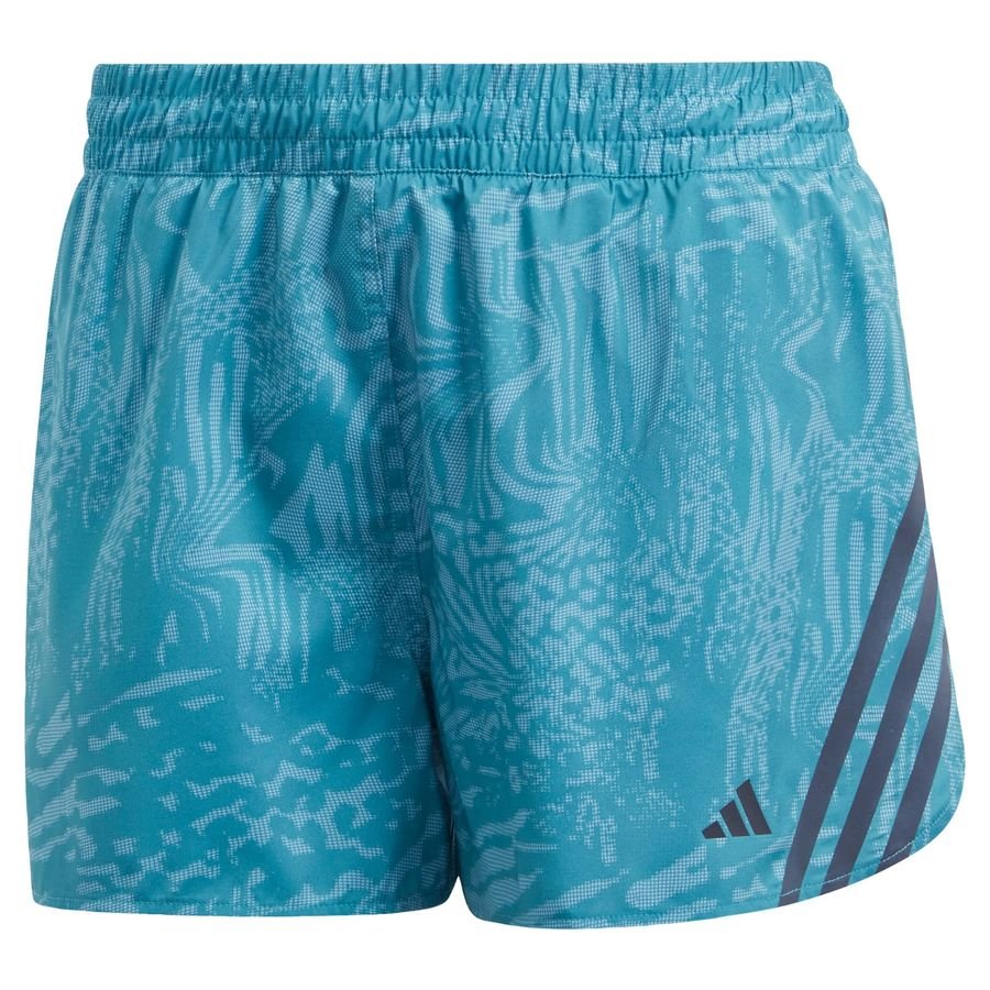 Adidas Run Icons 3-Stripes Allover Print Running shorts