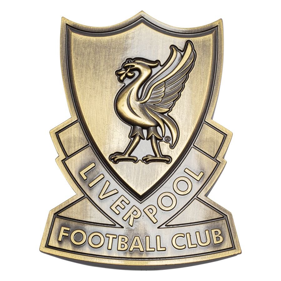 Liverpool Crest Magnet Vintage - Guld