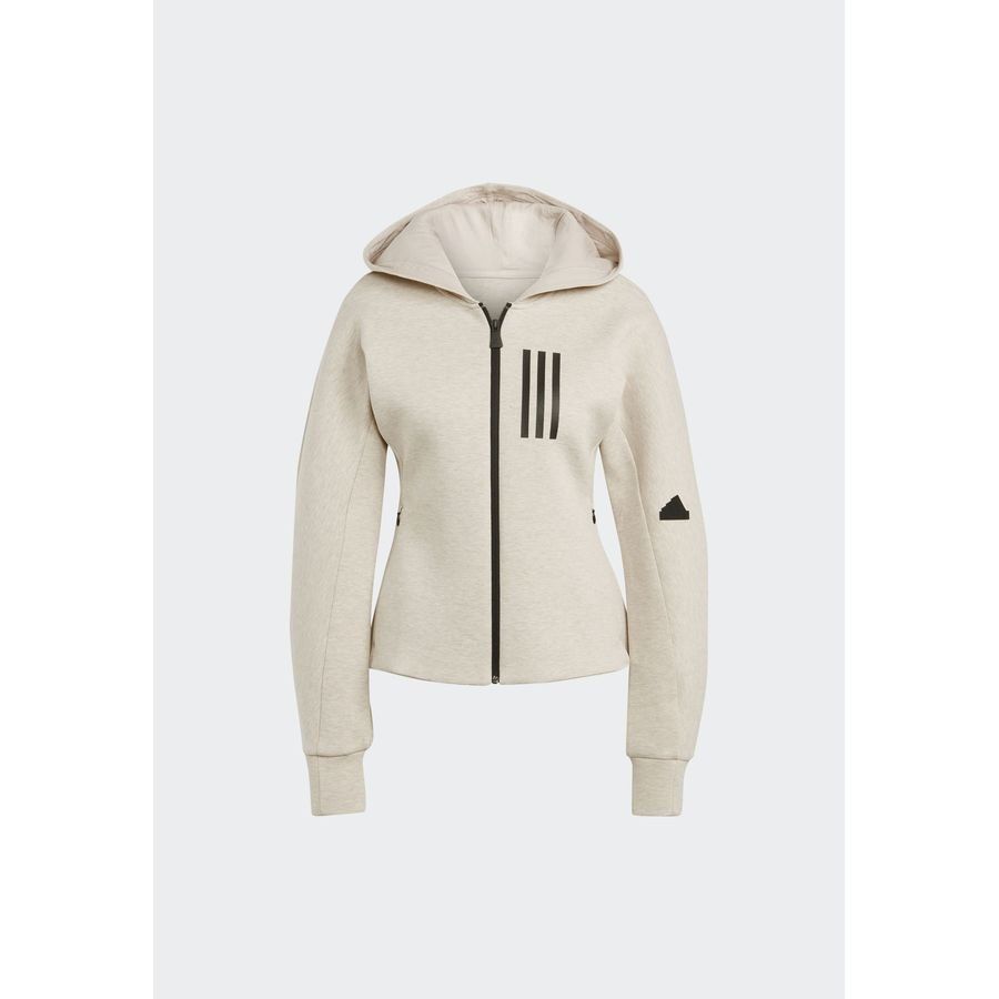 Adidas slim zip hoodie hotsell