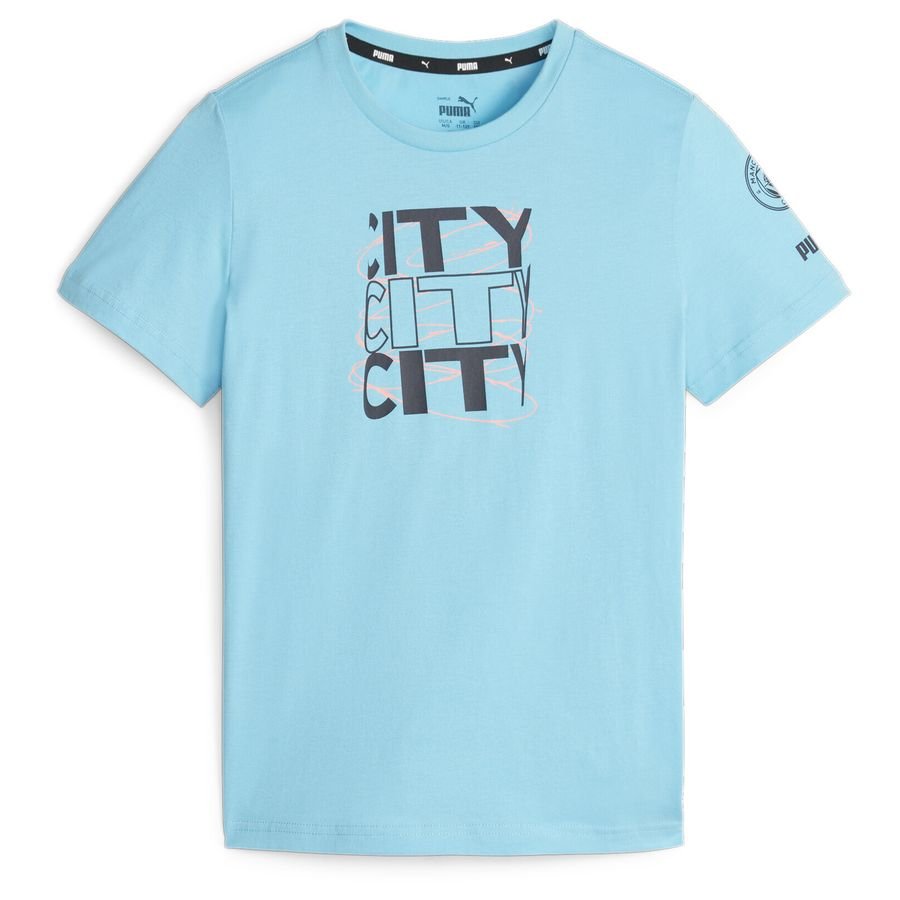 Puma Manchester City FtblCore Youth Graphic Tee thumbnail