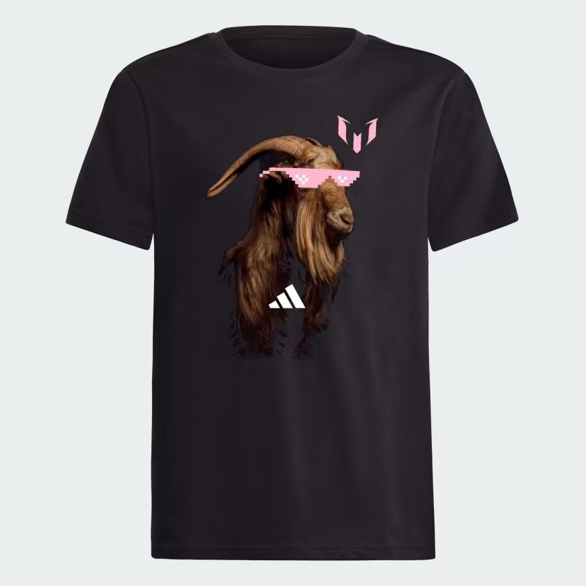 Inter Miami T-Shirt Messi Sunny Goat - Sort thumbnail