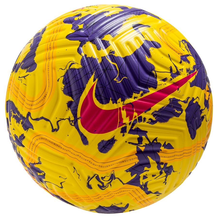 Bilde av Nike Fotball Flight Premier League Hi-vis - Gul/lilla/rosa, Størrelse Ball Sz. 5