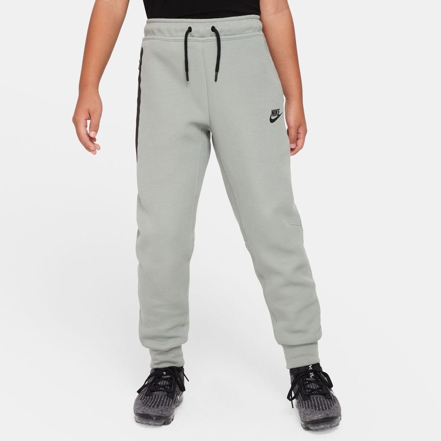 Nike Sweatpants NSW Tech Fleece 2023 - Grøn/Sort Børn