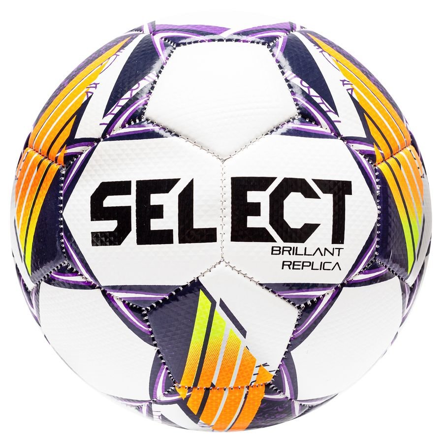 Select Fotboll Brillant Replica v24 - Vit/Lila/Orange