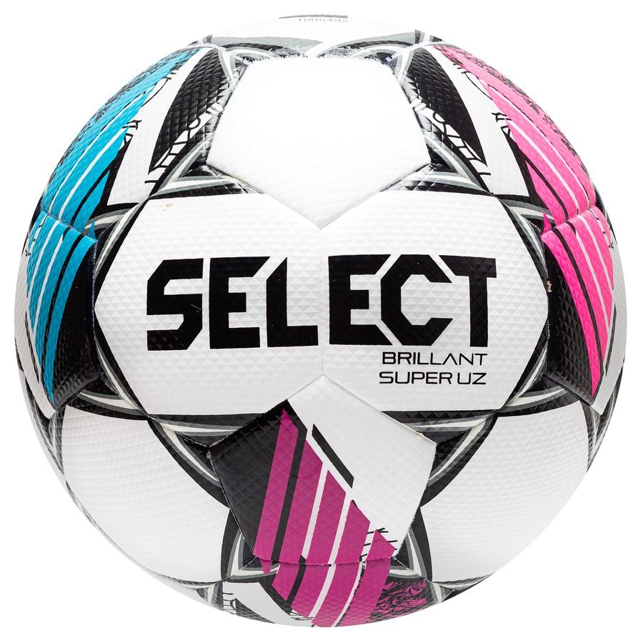 Select Fotboll Brillant Super UZ v24 - Vit/Svart/Rosa/Blå