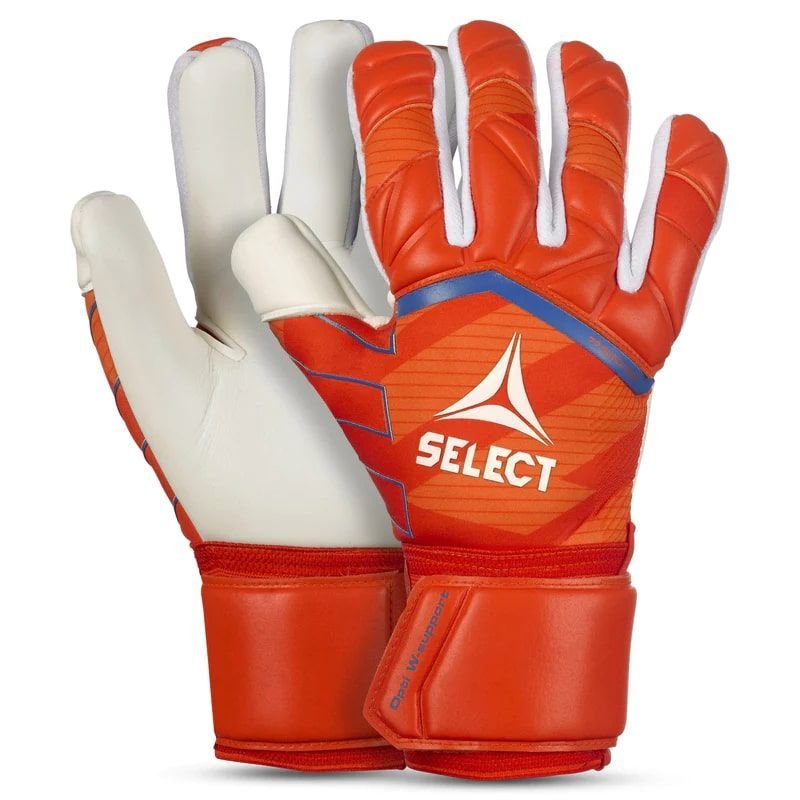 Select Keepershandschoenen 77 Super Grip v24 - Oranje/Wit