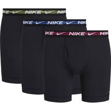Nike Boxer Shorts Brief 3-Pack - Black/University Red/Gold