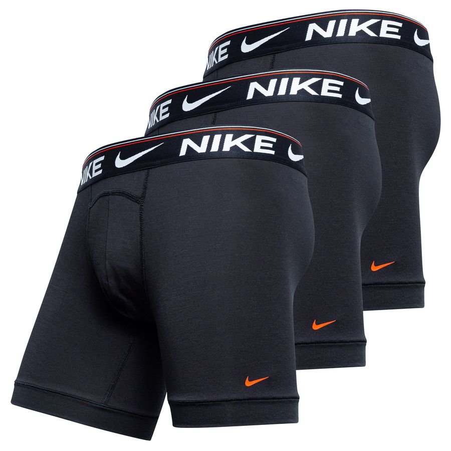 Nike Boxershorts Ultra Comfort Dri-FIT 3-Pak - Sort