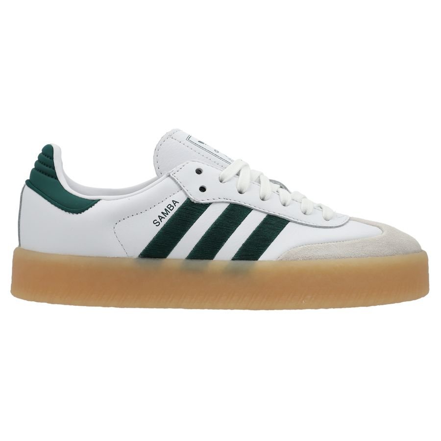 Bilde av Adidas Originals Sambae - Hvit/grønn/hvit Dame - ['innendørs (ic)'], Størrelse ['40⅔