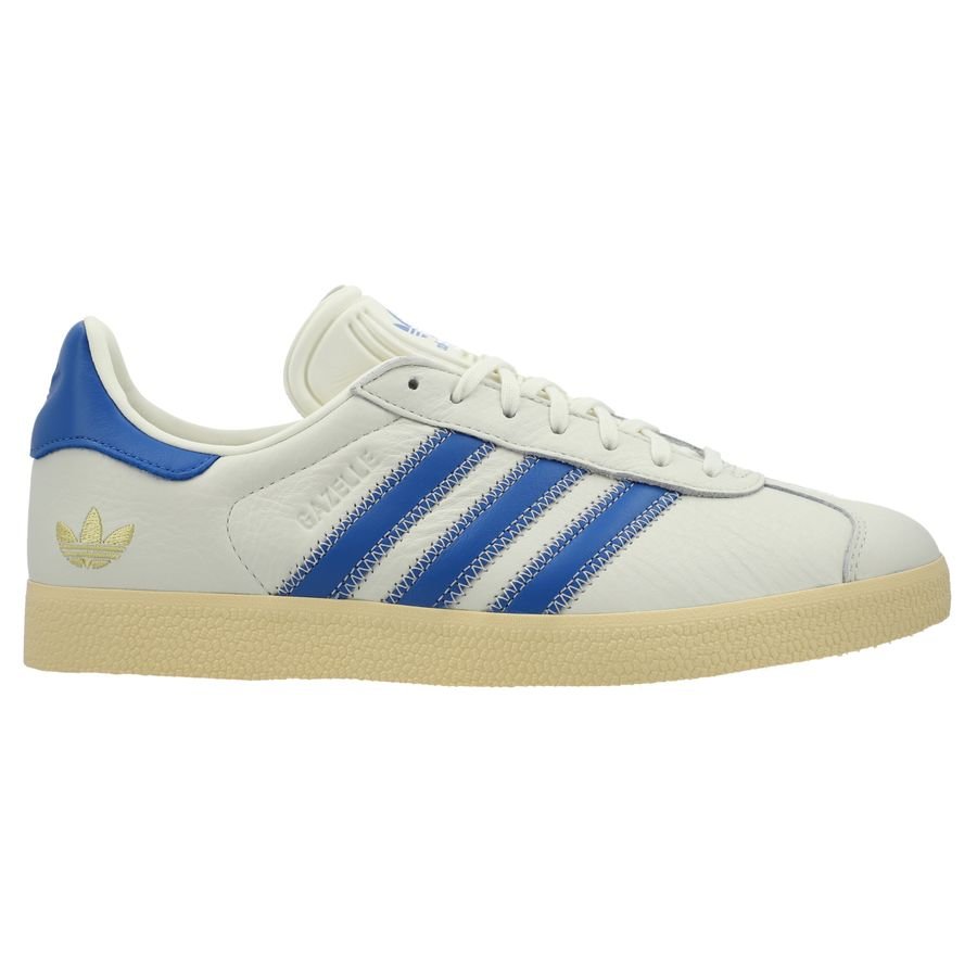 Bilde av Adidas Originals Sneaker Gazelle - Hvit/blå/gull, Størrelse 44⅔