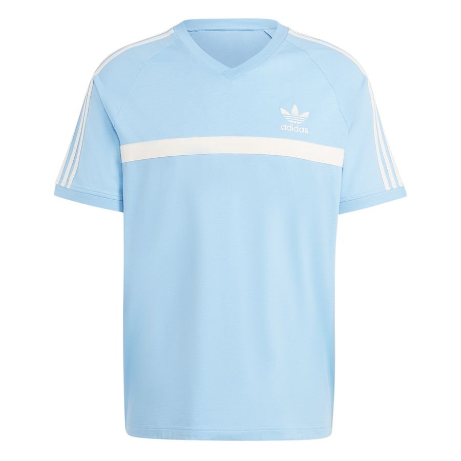 Bilde av Adidas Originals T-skjorte - Lyseblå/hvit, Størrelse Medium