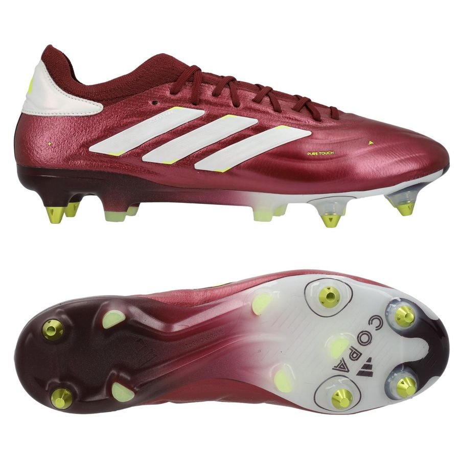 adidas Copa Pure 2 Elite KT SG Energy Citrus - Shadow Red/Wit/Geel