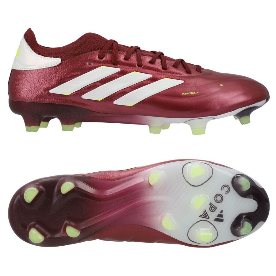 adidas Copa Pure 2 Elite KT FG Energy Citrus - Shadow Red/Wit/Geel