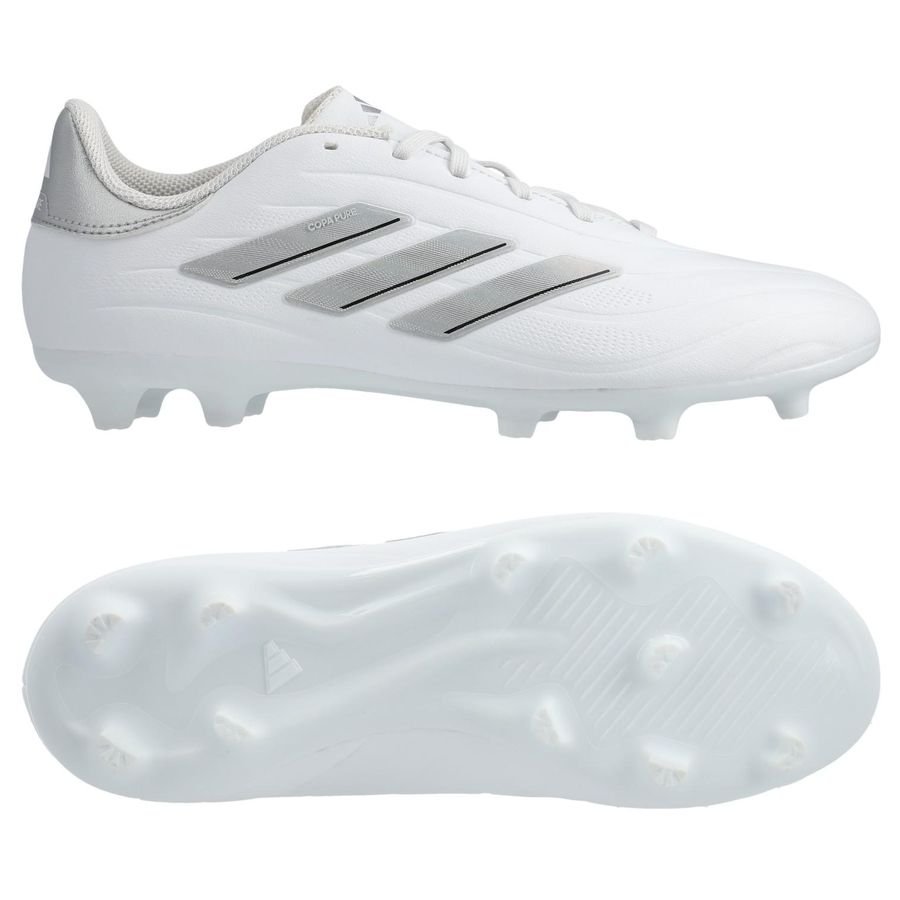 adidas Copa Pure 2 League FG Pearlized - Footwear White/Silver Metallic ...