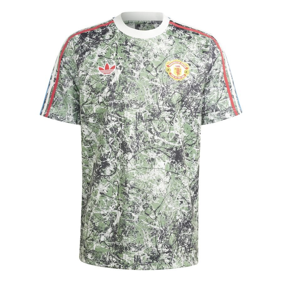 Manchester United T-Shirt Icon Stone Roses - Multicolor