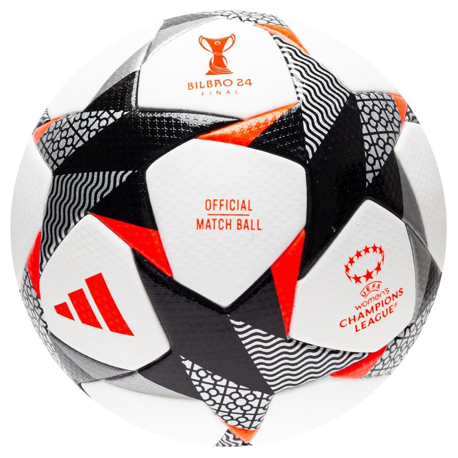 adidas Fotboll Champions League Bilbao 2024 Pro Matchboll Dam - Vit/Svart/Röd