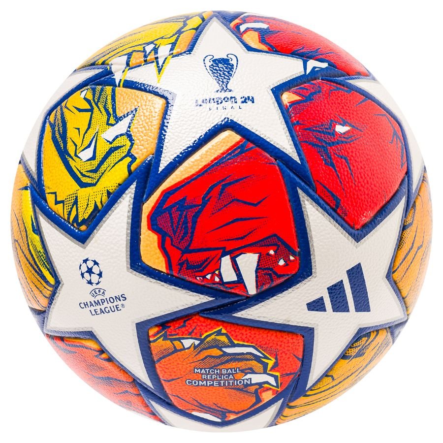 Bilde av Adidas Fotball Competition Champions League London 2024 - Hvit/blå/oransje, Størrelse ['ball Sz. 5']