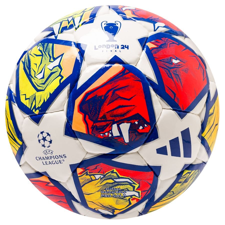 adidas Fotboll Pro Sala Champions League London 2024 - Vit/Blå/Orange