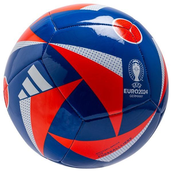 adidas Ballon FUSSBALLLIEBE Club EURO 2024 - Bleu/Rouge/Blanc