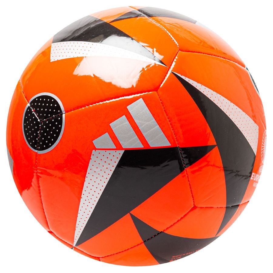 adidas Fotboll FUSSBALLLIEBE Club EURO 2024 - Röd/Svart/Silver