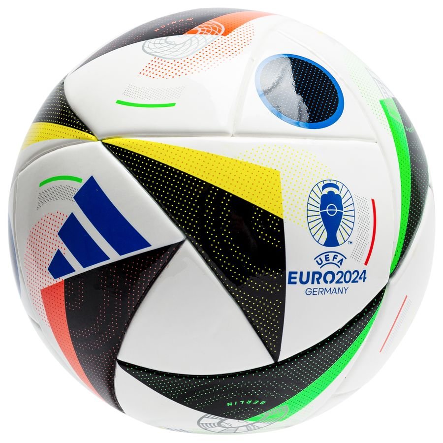 adidas Fotboll FUSSBALLLIEBE Mini EURO 2024 - Vit/Svart/Blå