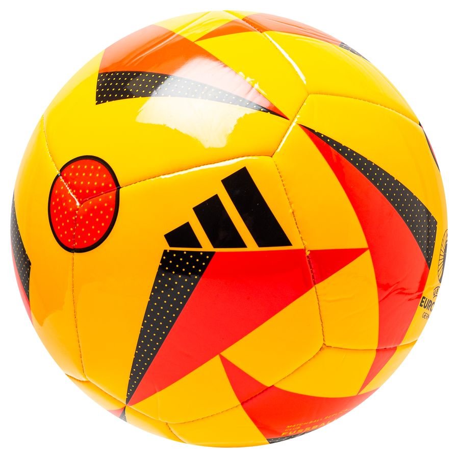adidas Fotboll FUSSBALLLIEBE Club EURO 2024 - Guld/Röd/Svart