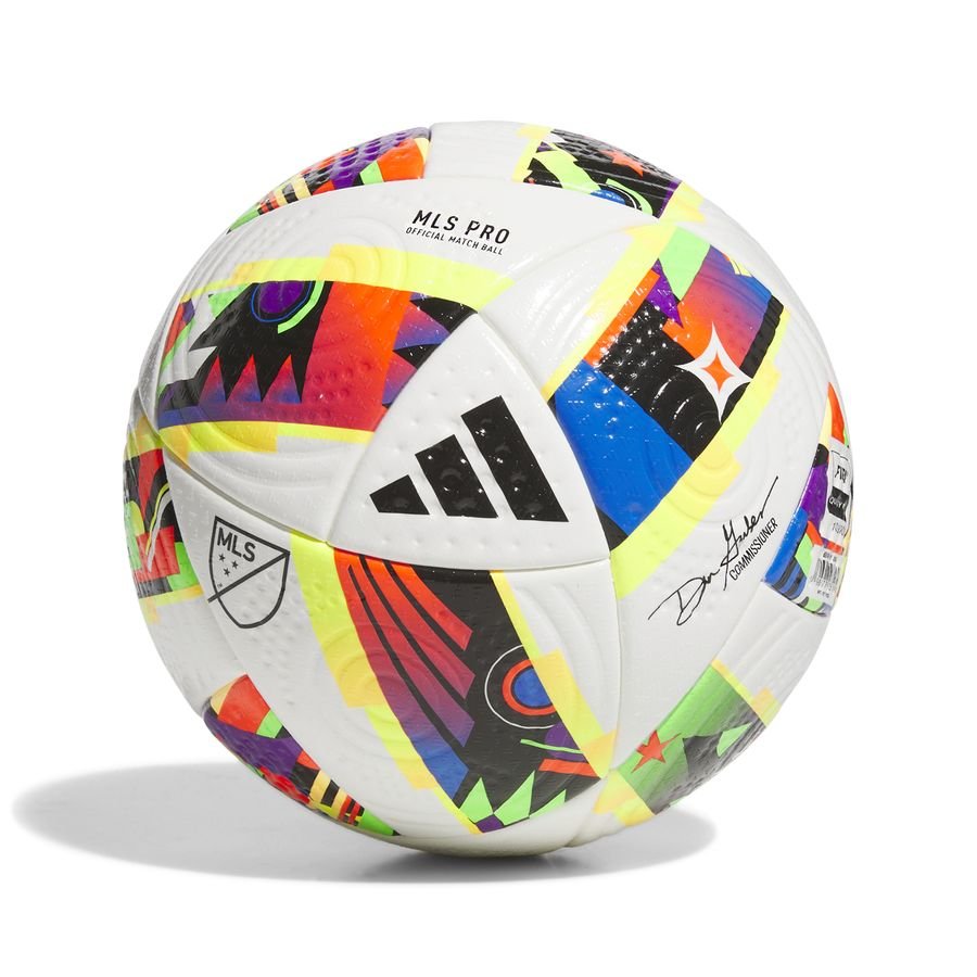 adidas Fotboll Pro MLS Matchboll - Vit/Svart/Multicolor