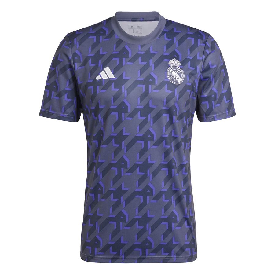 Real Madrid Trænings T-Shirt Pre Match - Blå