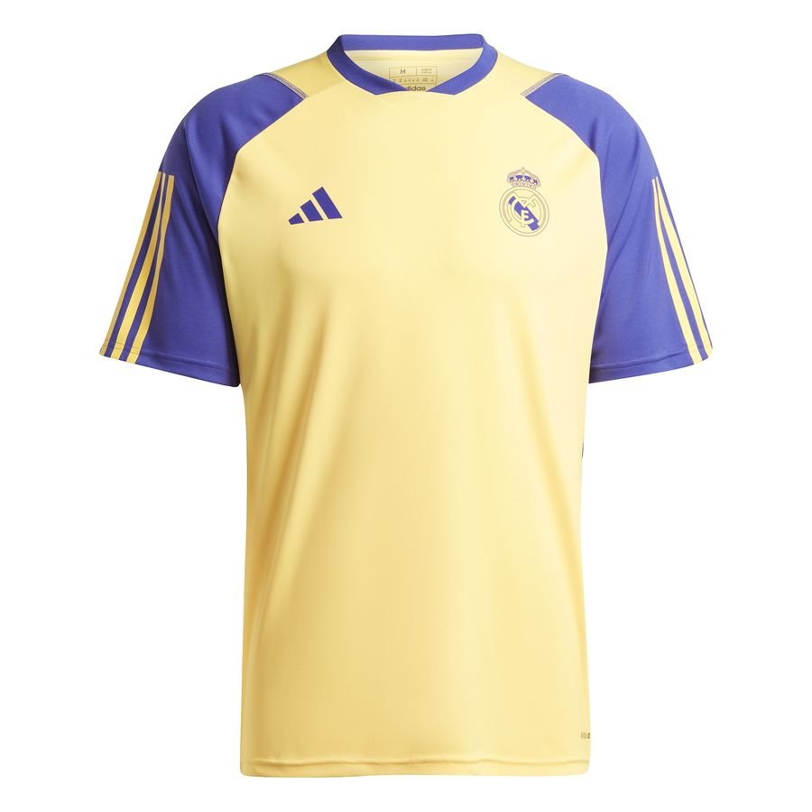 Real Madrid Tränings T-Shirt Tiro 23 - Gul/Blå