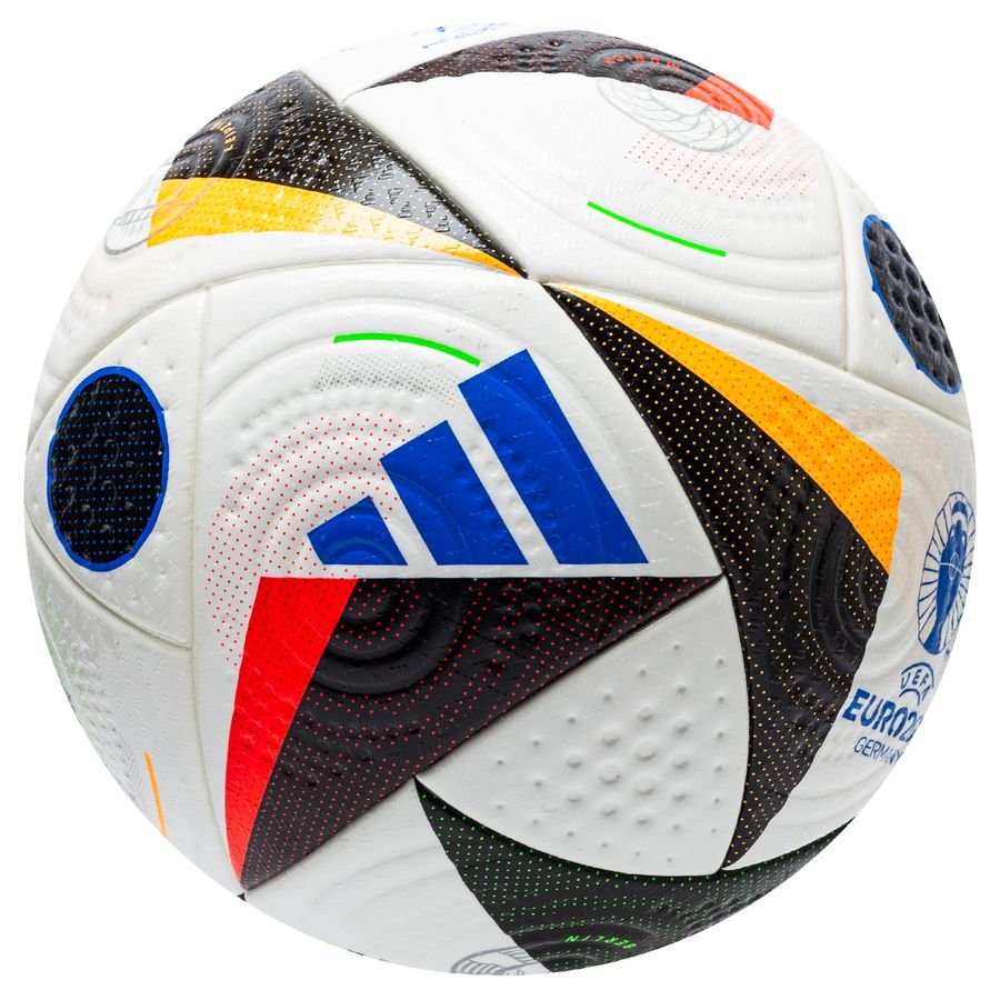 adidas Fotboll FUSSBALLLIEBE Pro EURO 2024 Matchboll - Vit/Svart/Blå