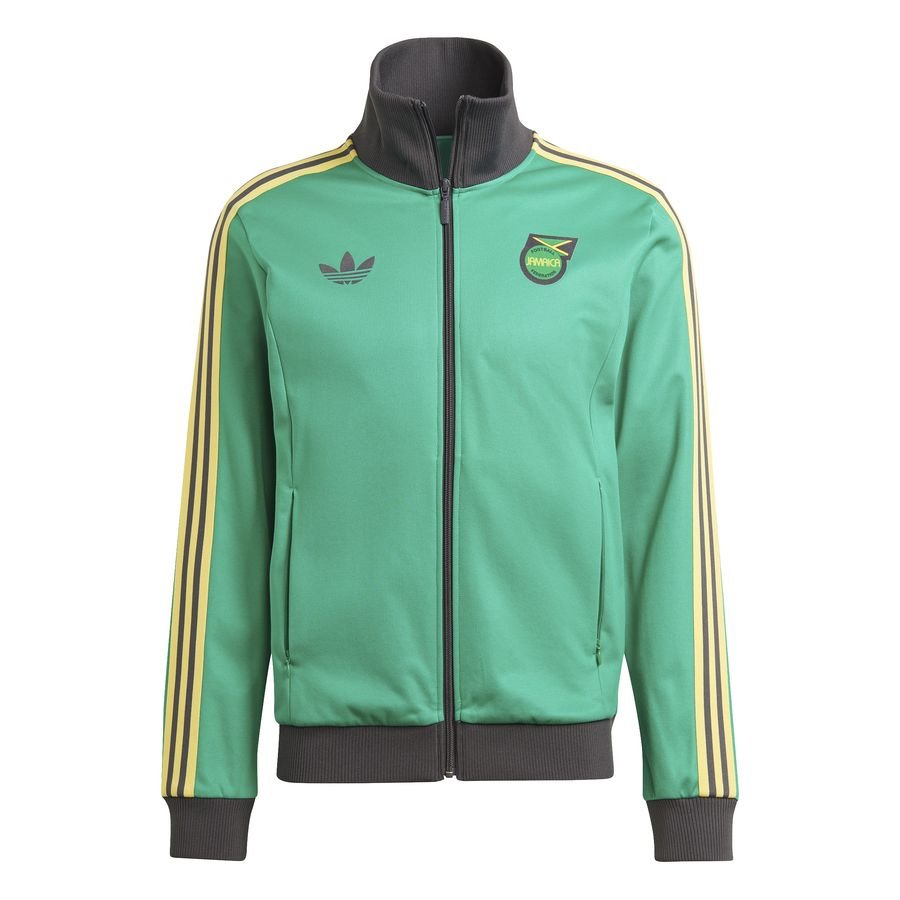 Bilde av Jamaica Track Top Og Beckenbauer - Grønn - Adidas Originals, Størrelse ['small']