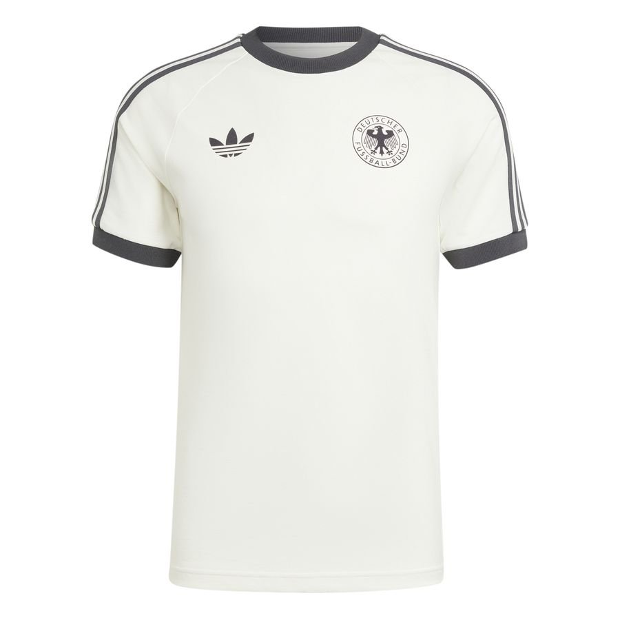 Tyskland T-Shirt OG 3-Stripes - Vit/Svart