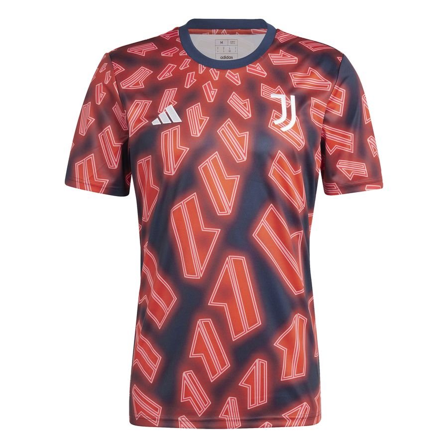 Juventus Tränings T-Shirt Pre Match - Navy/Röd