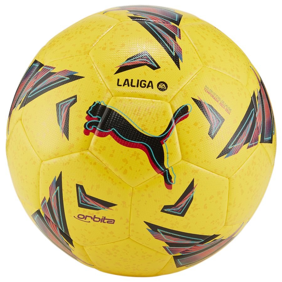Bilde av Puma Fotball La Liga Orbita Hybrid - Gul, Størrelse Ball Sz. 5