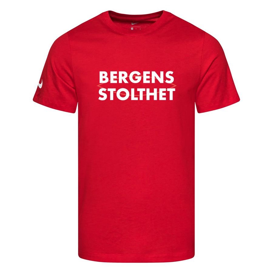 SK Brann Nike T-Shirt Bergens Stolthet Rød thumbnail
