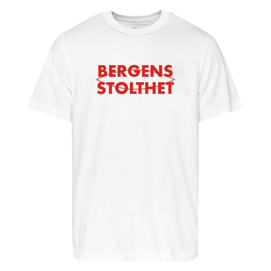 SK Brann Nike Bergens Stolthet T-Shirt - Hvid thumbnail