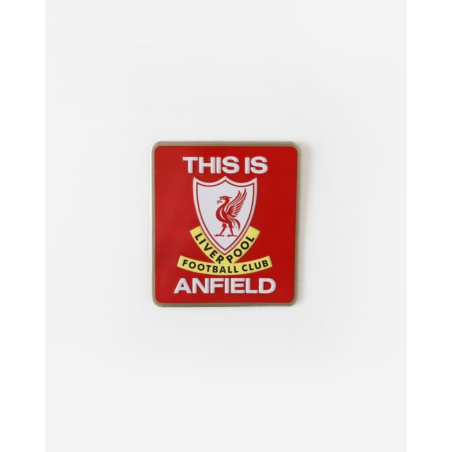 Liverpool Kylskåpsmagnet This Is Anfield - Röd