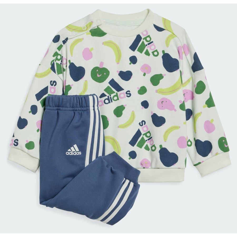 Adidas Essentials Allover Print Kids joggingsæt