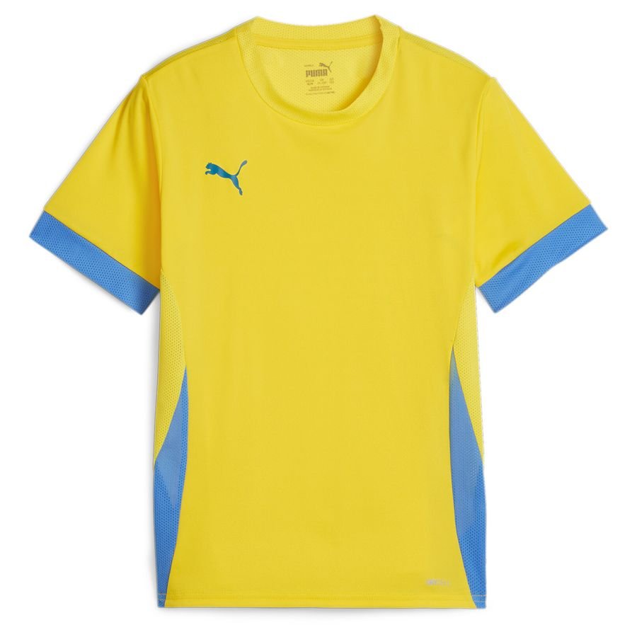 PUMA Trænings T-Shirt teamGOAL - Gul/Blå Børn