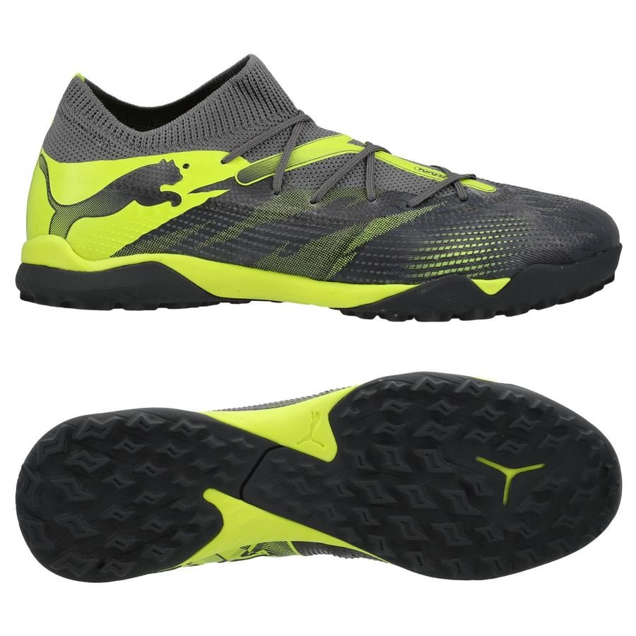 PUMA Future 7 Match TT Rush - Strong Gray/Cool Dark Gray/Electric Lime LIMITED EDITION
