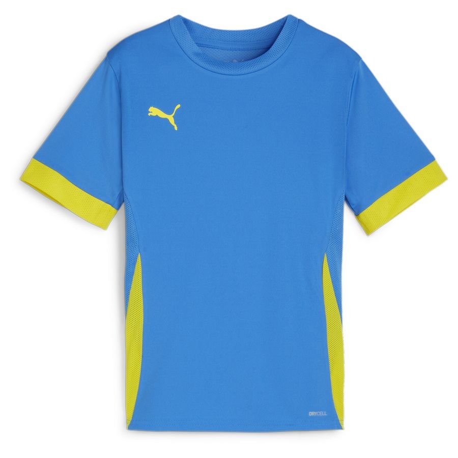 PUMA Trænings T-Shirt teamGOAL - Blå/Gul Børn