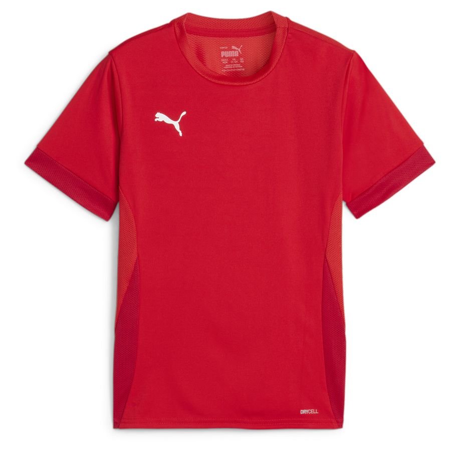 PUMA Trænings T-Shirt teamGOAL - Rød/Hvid Børn
