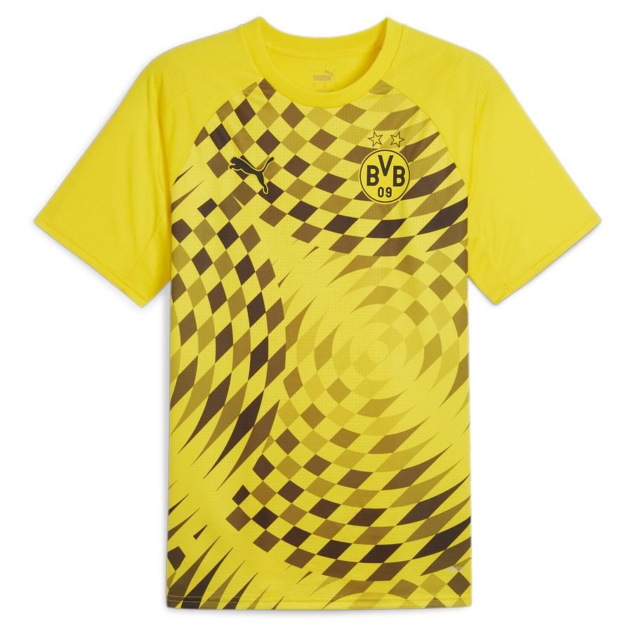 Dortmund Tränings T-Shirt Pre Match - Gul/Svart
