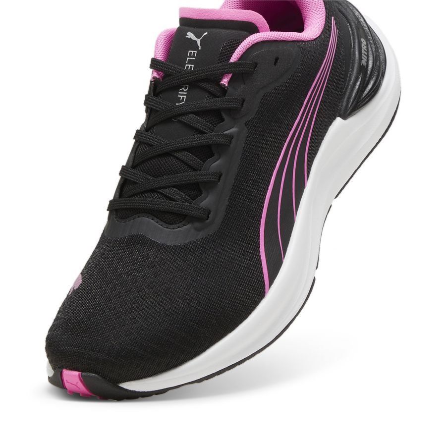 Pink and black puma shoes online