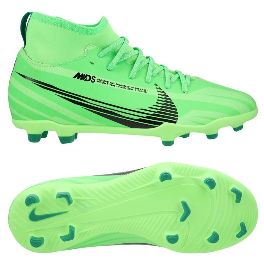 Nike Mercurial Superfly 9 Club MG Dream Speed 8 - Groen/Zwart/Groen Kids