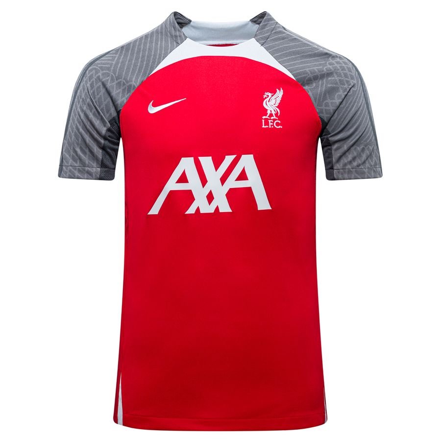 Liverpool Tränings T-Shirt Dri-FIT Strike - Röd/Grå/Grå