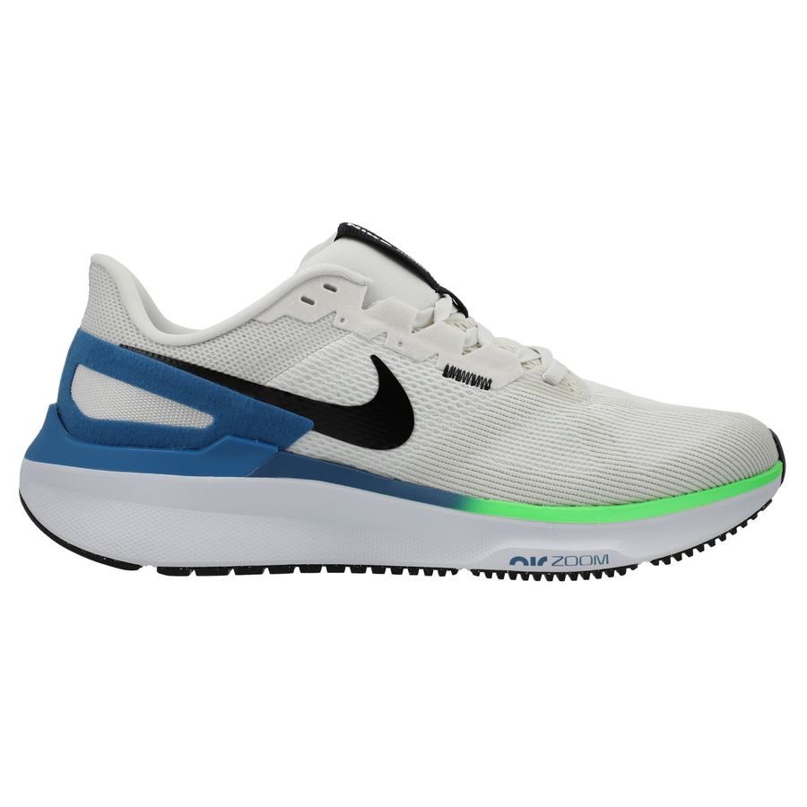 Nike hardloopschoenen Air Zoom Structure 25, wit/zwart/wit/blauw