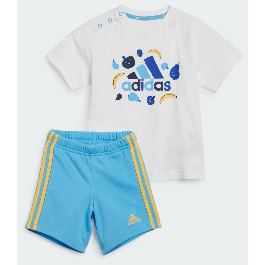 Adidas Essentials Allover Print T-shirt Set Kids